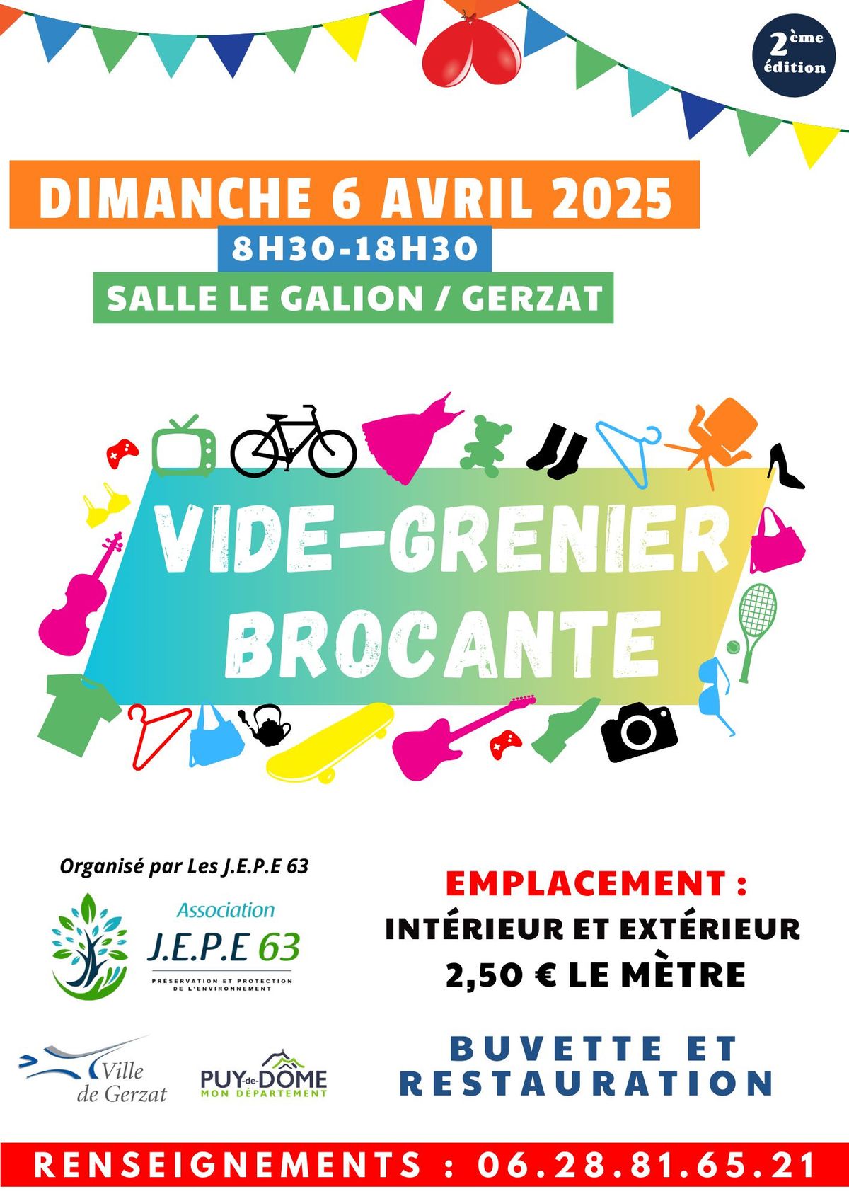 Vide-Grenier 2025 - J.E.P.E 63