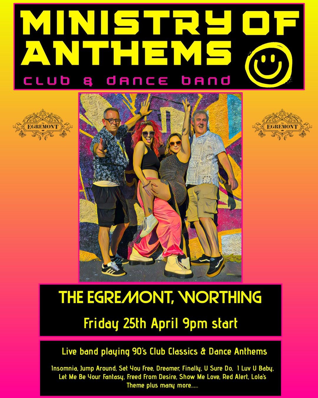 Ministry of Anthems at The Egremont