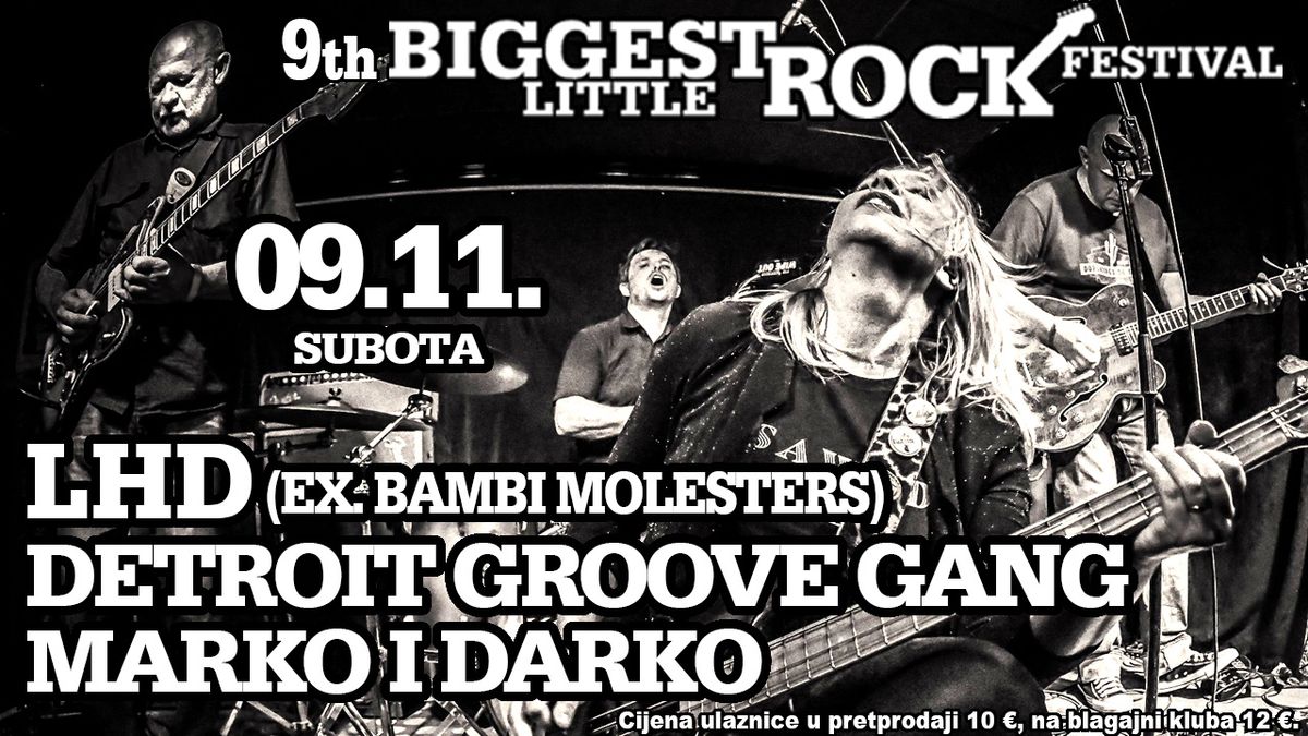 9th Biggest Little Rock Festival   LHD \u2013 DETROIT GROOVE GANG \u2013 MARKO I DARKO