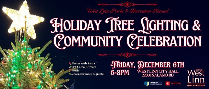 Holiday Tree Lighting & Community Celebration 