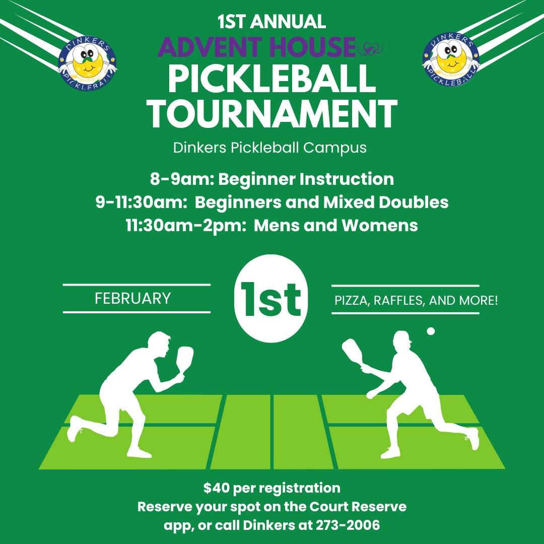 First Annual Pickleball Tournament