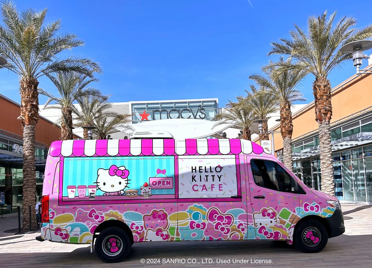 Hello Kitty Cafe Truck West - Summerlin Appearance