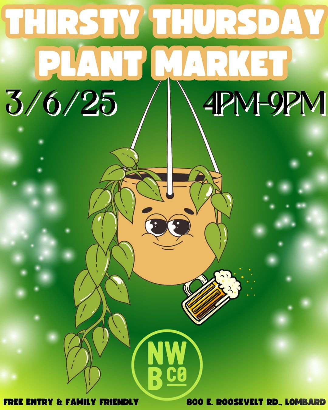 \ud83e\udeb4PLANT MARKET\ud83e\udeb4 Thirsty Thursday Edition