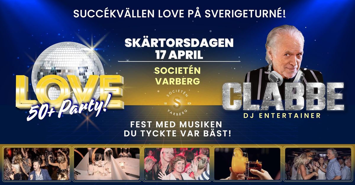 Love 50+ party Varberg