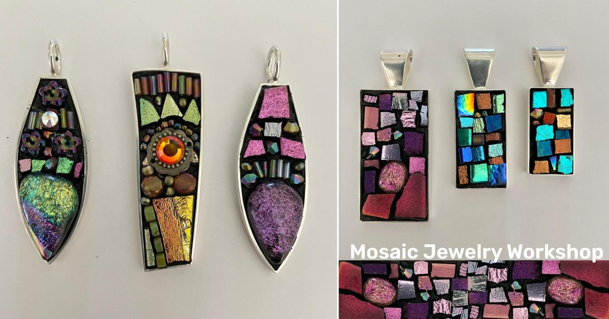 Arts Wayland Presents: Mosaic Jewelry Workshop