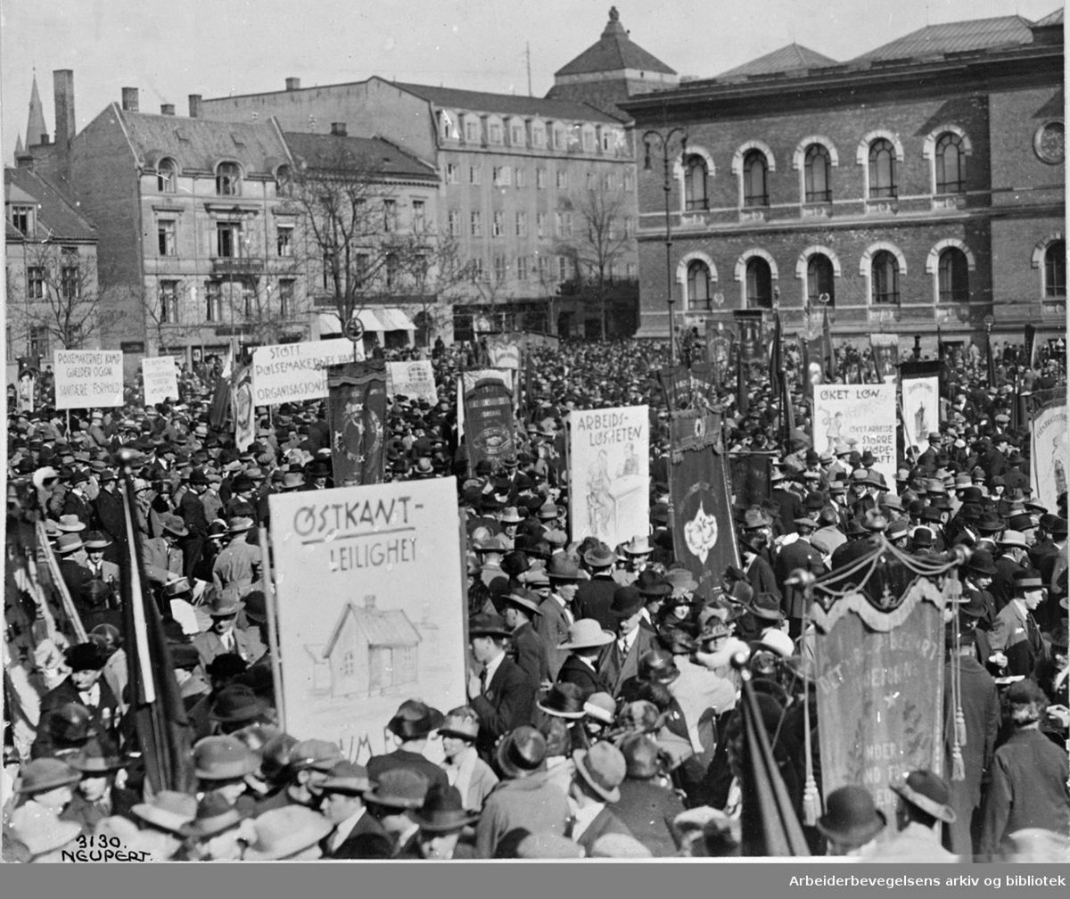 Hjemmene m\u00e5 beskyttes! \u2013 Leieboerkampen i 1930-\u00e5ra.