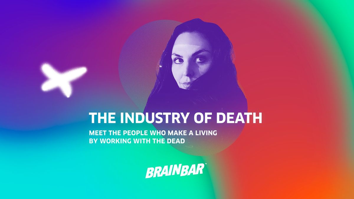 THE INDUSTRY OF DEATH \/ A HAL\u00c1L MINT IPAR\u00c1G | Hayley Campbell x Brain Bar