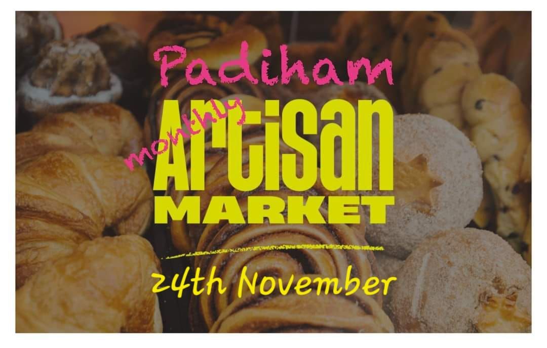 Padiham Monthly Artisan Market - 24th November, 10am-3pm