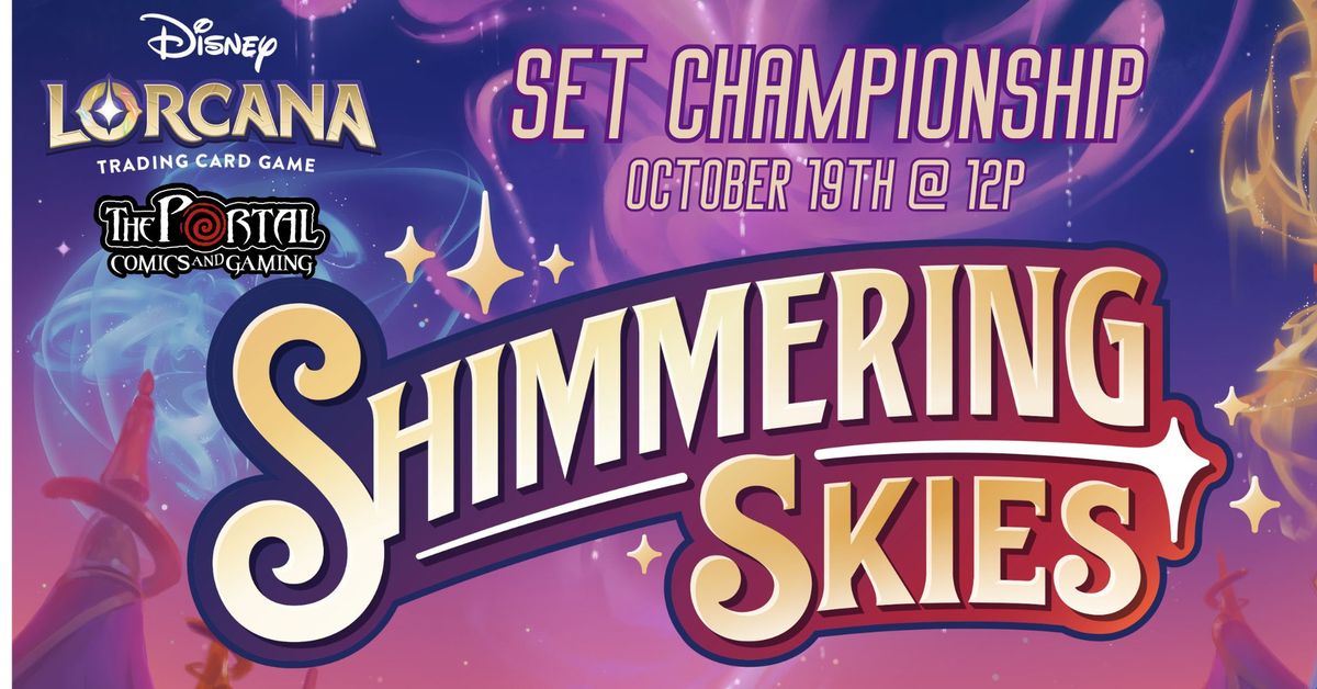 Lorcana Shimmering Skies Set Championship