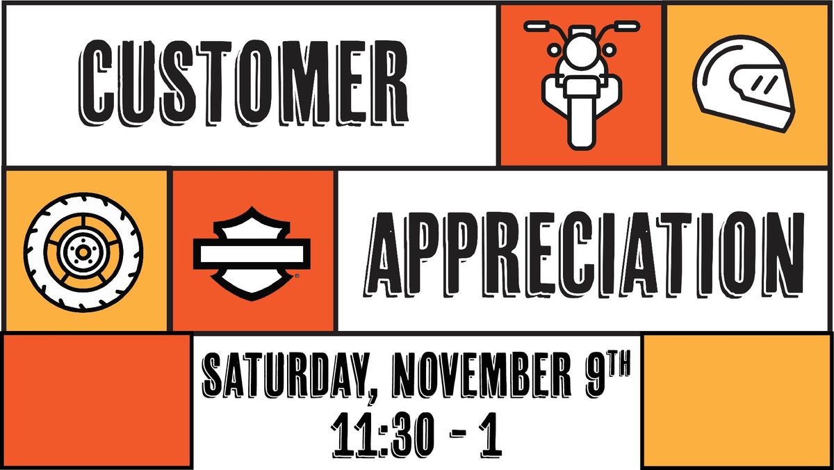 Customer Appreciation \ud83c\udfcd\ufe0f\ud83e\udd73