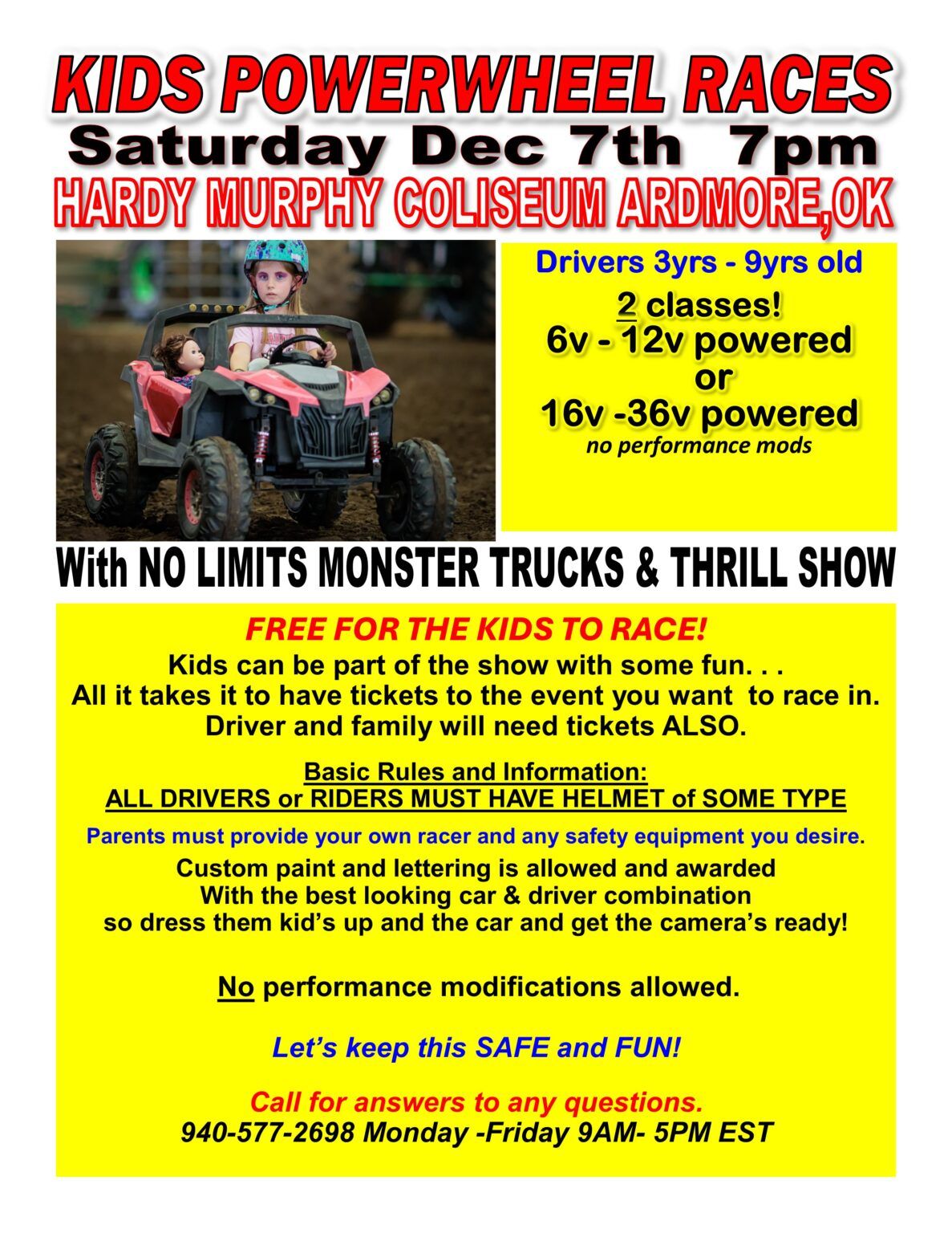 No Limits Monster Trucks & Thrill Show