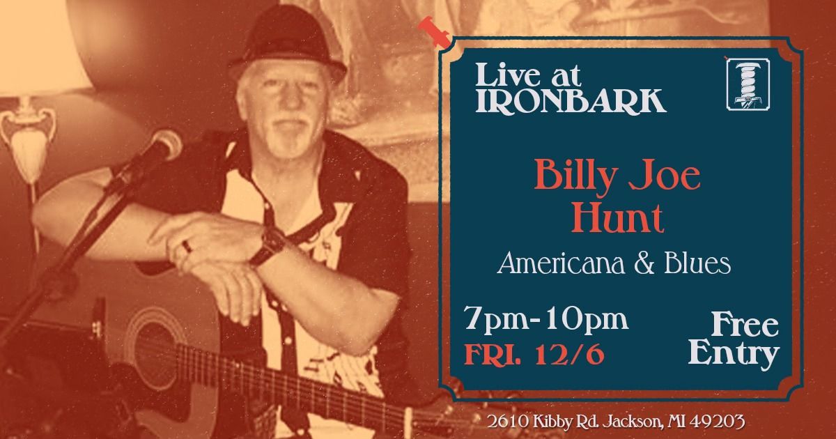 Billy Joe Hunt Live at Ironbark Brewing Co.!