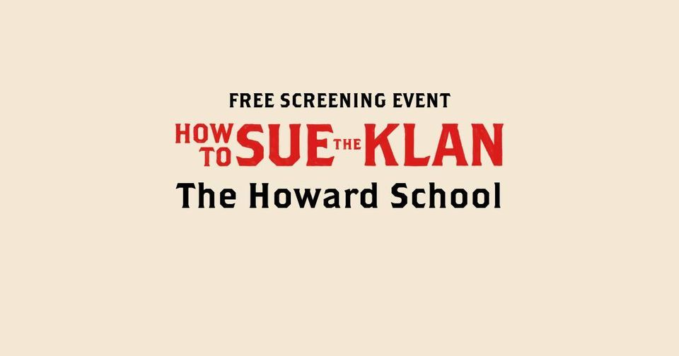 SCREENING: The Howard School