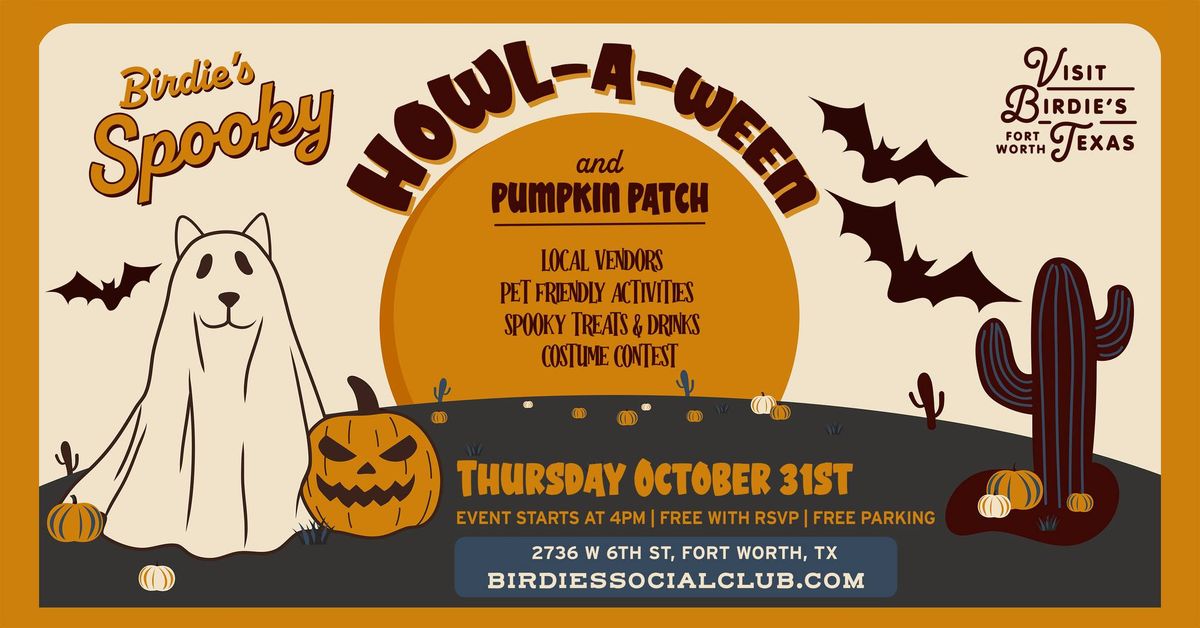 Spooky Howl-a-ween at Birdie's Pumpkin Patch