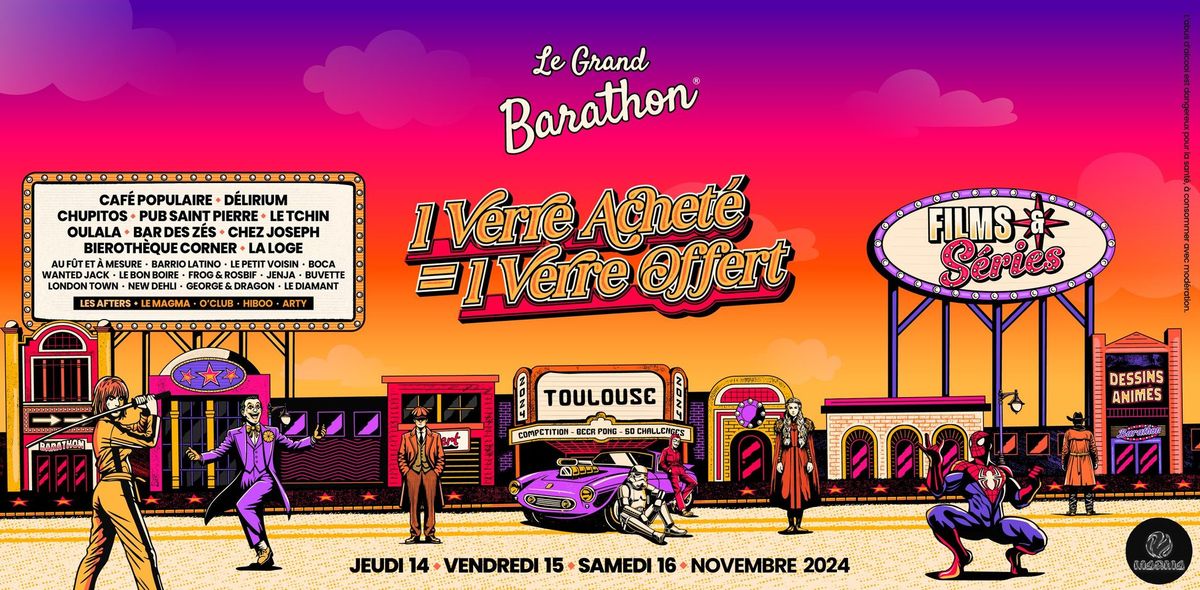 Le Grand Barathon - Toulouse - Films & S\u00e9ries 2024