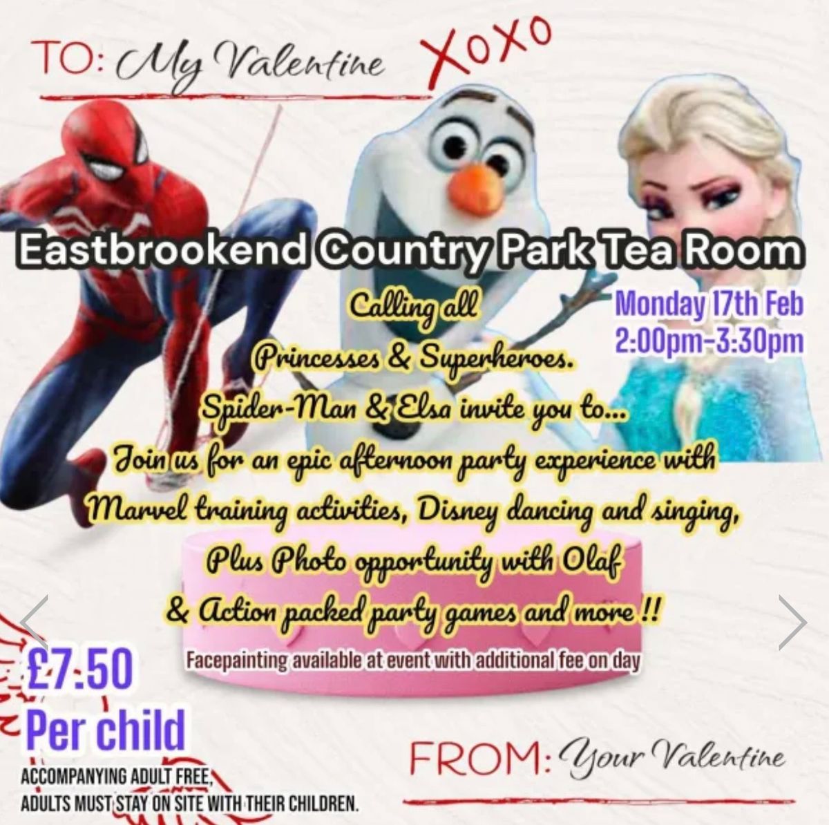 Valentine\u2019s children\u2019s party