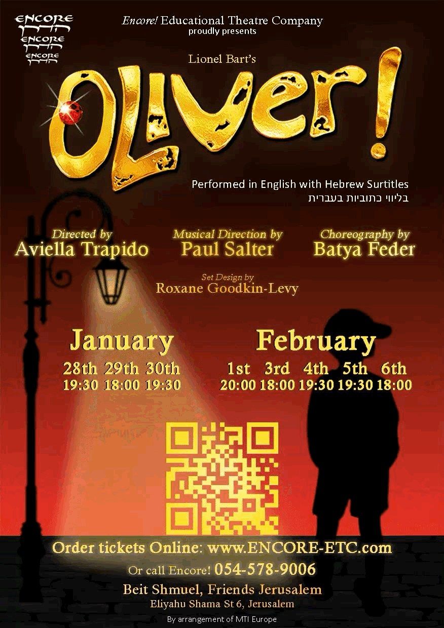 Oliver! - 8 Shows at the end of Jan & beg Feb 2025