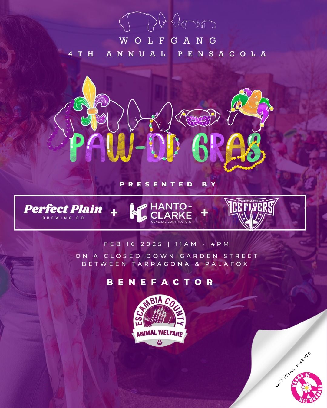 4th Annual Pensacola Paw-di Gras 