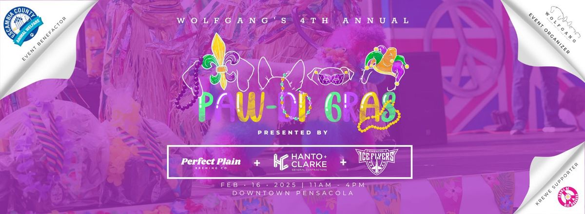 4th Annual Pensacola Paw-di Gras 