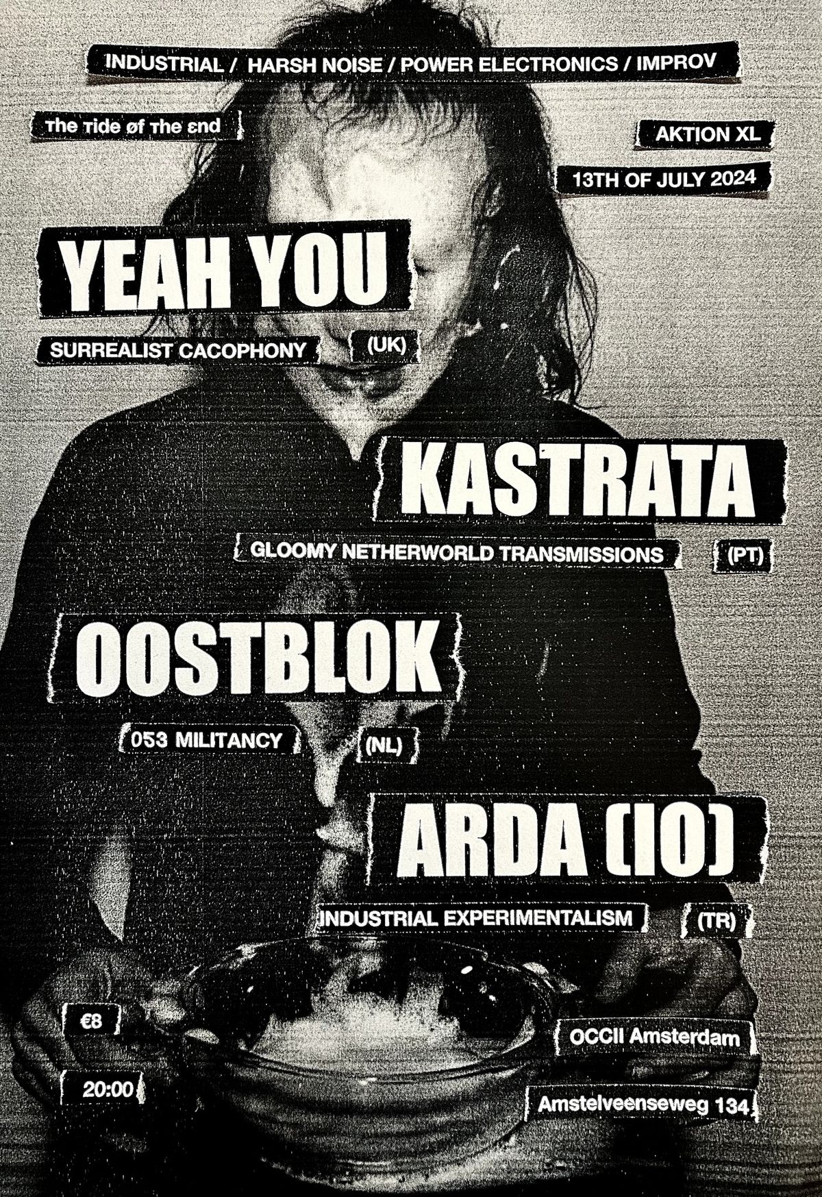 Aktion XL [\u0442\u0442\u00f8\u0442\u03b5] : Yeah You \/ Kastrata \/ Arda (io) \/ Oostblok