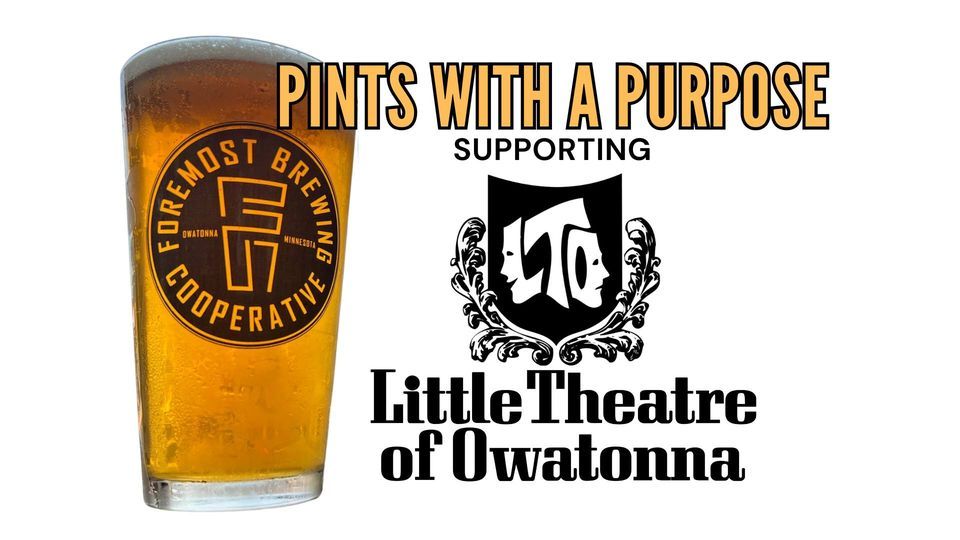 Pints with a Purpose supporting Little Theatre of Owatonna