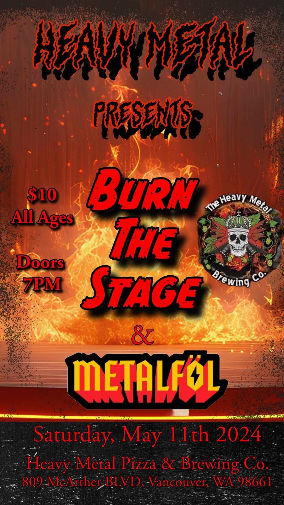 A night of Rock with Burn The Stage & Metalf\u00f6l 