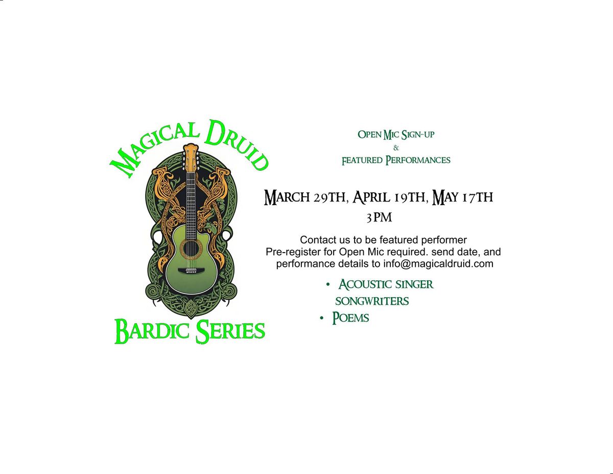 Magical Druid Bardic Series 