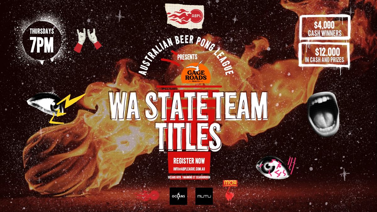 Australian Beer Pong League: ROUND 2