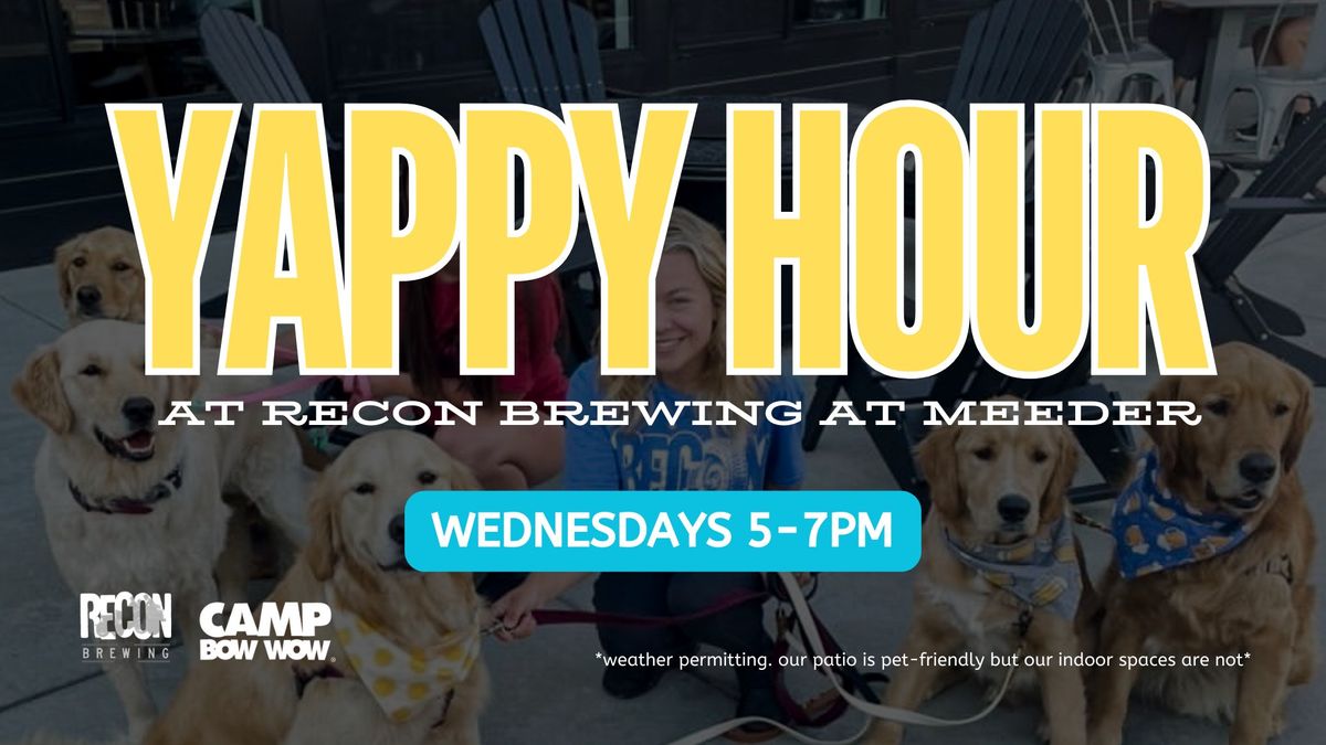 Yappy Hour at Meeder with Camp BowWow