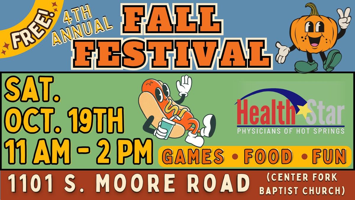 4th Annual HealthStar Fall Festival (FREE)