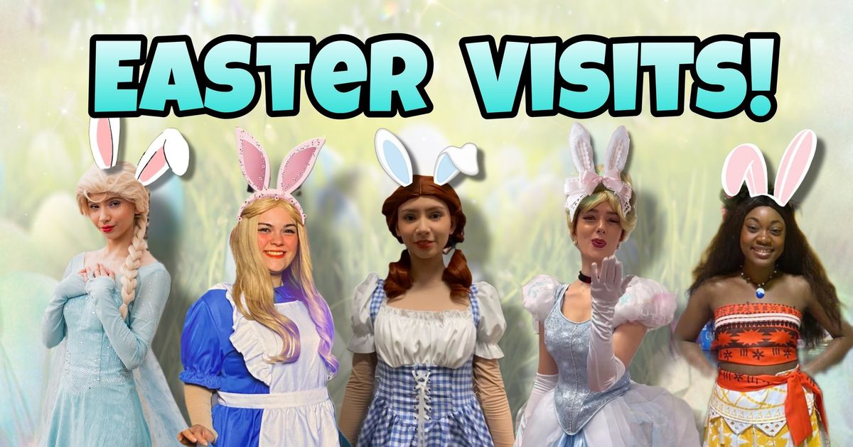 Easter Character Visits 2025! \ud83d\udc23 