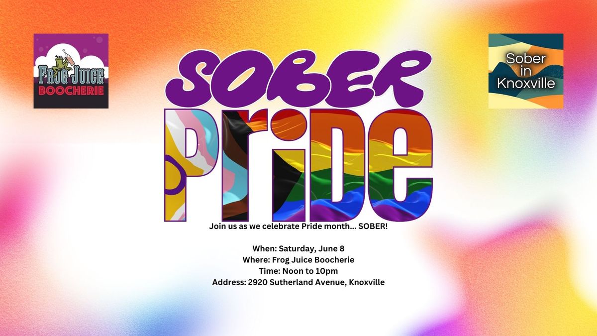 Sober Pride - Sober Saturday