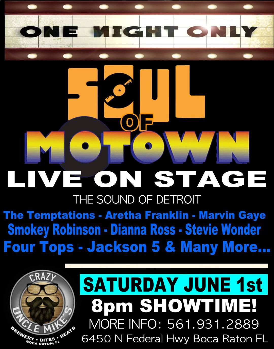 Soul of Motown LIVE in Concert