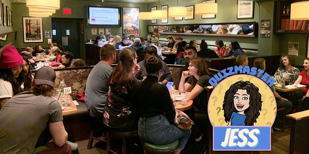 Pub Trivia - Hosted by Quizmaster Jess