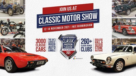 Lancaster Insurance Classic Motor Show, with Discovery 2021