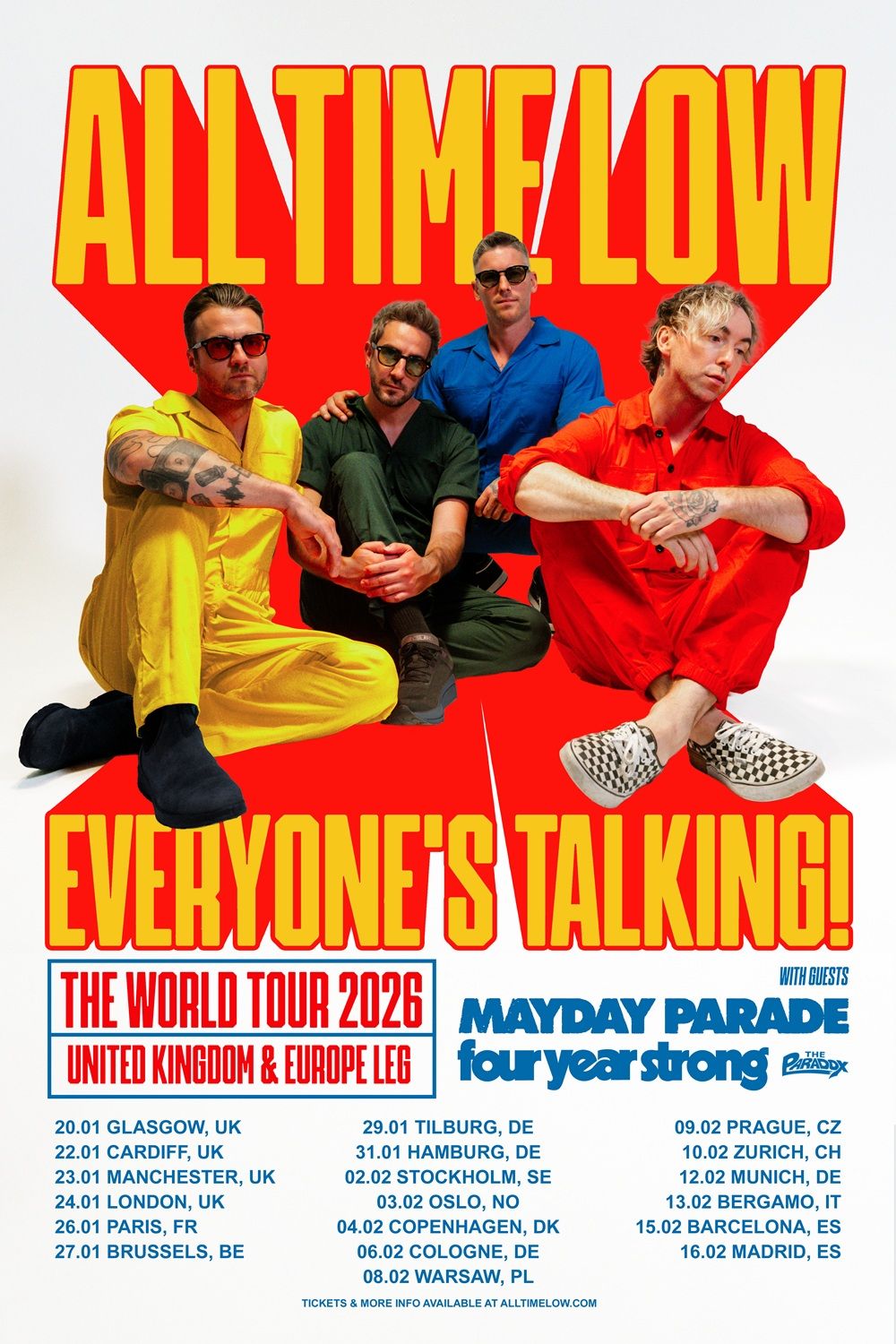 All Time Low Madrid Tickets