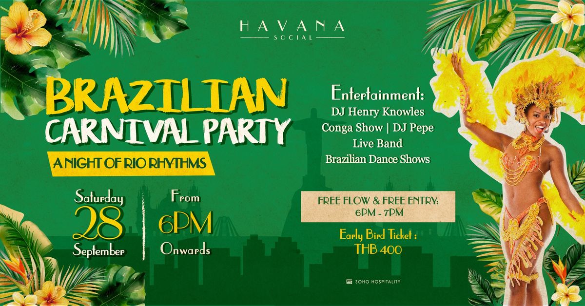 Brazilian Carnival Party-A Night of Rio Rhythms