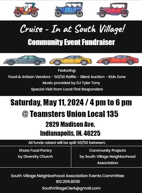 South Village Cruise-in Fundraiser