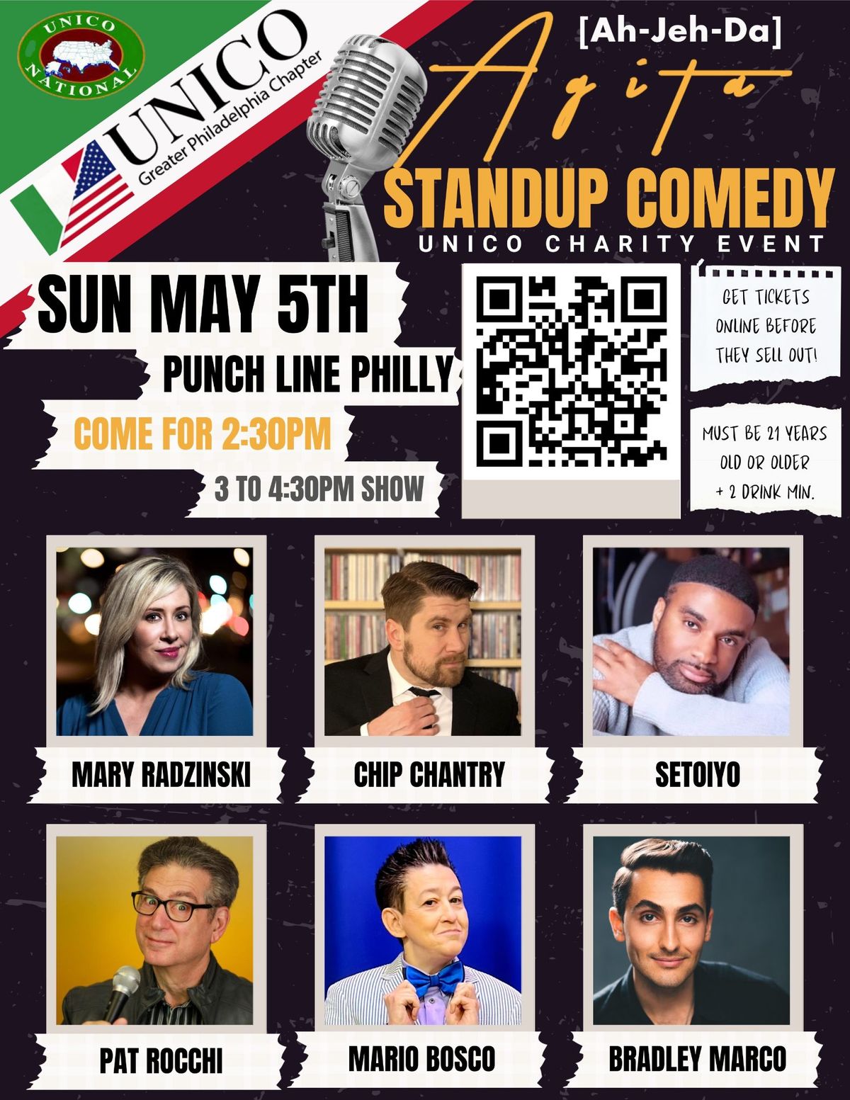 STAND UP COMEDY EVENT