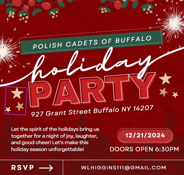 Polish Cadets of Buffalo Annual Holiday Party