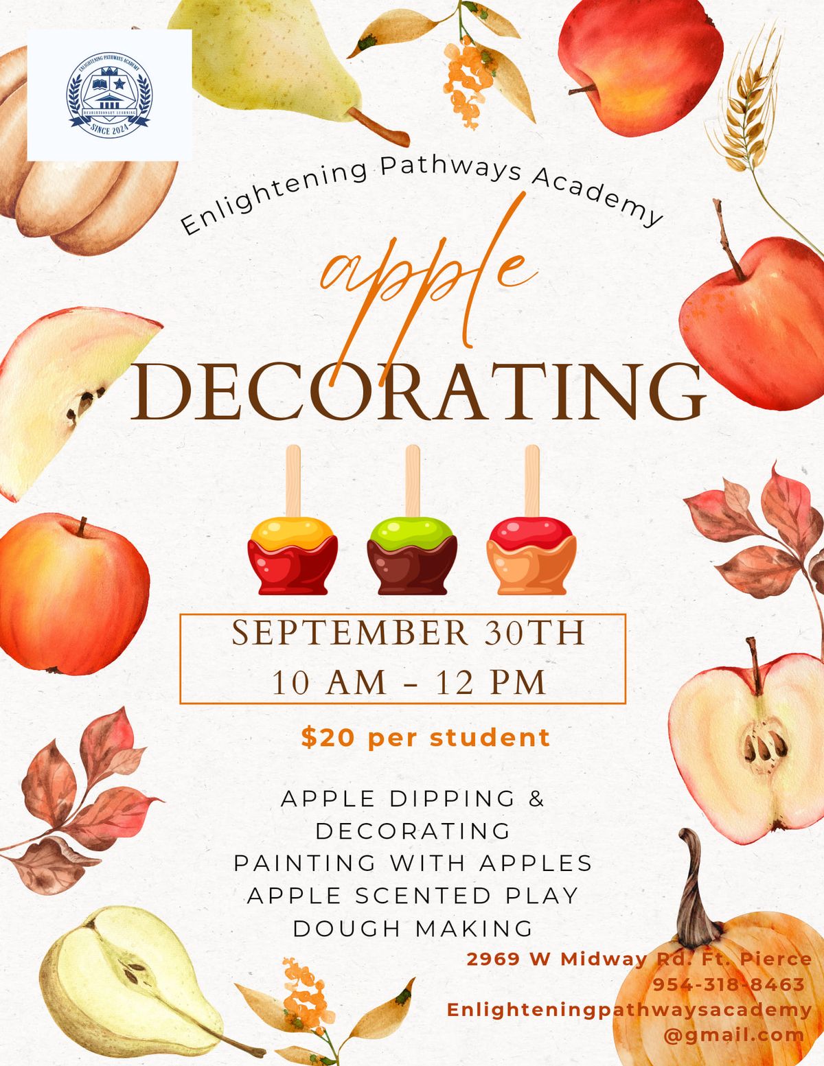 Fall Apples Event! 