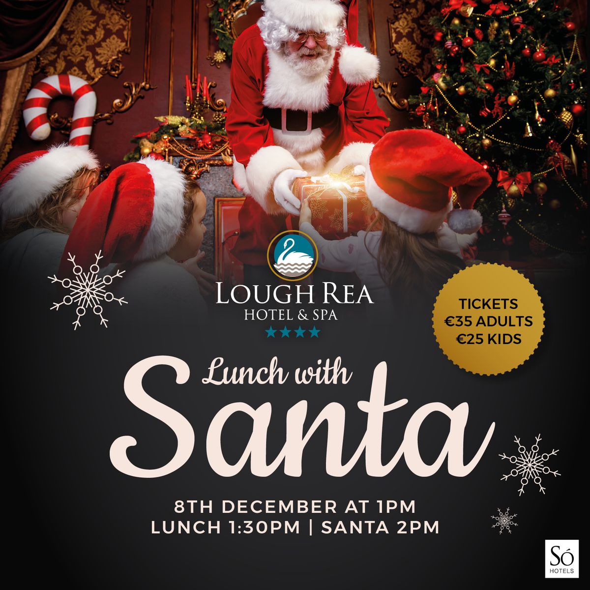 Family Lunch & Visit from Santa