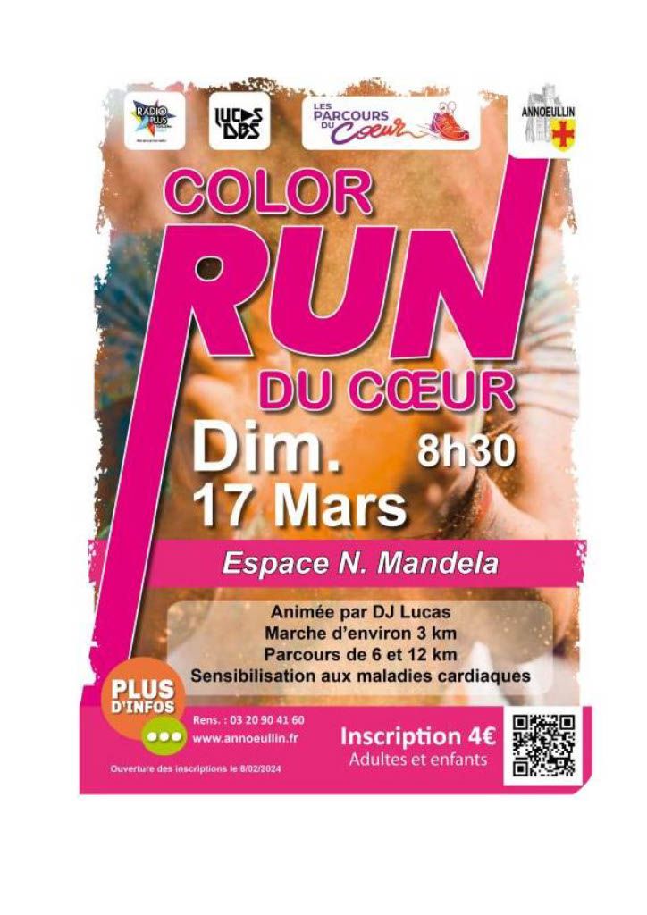 Le Color Run du Coeur