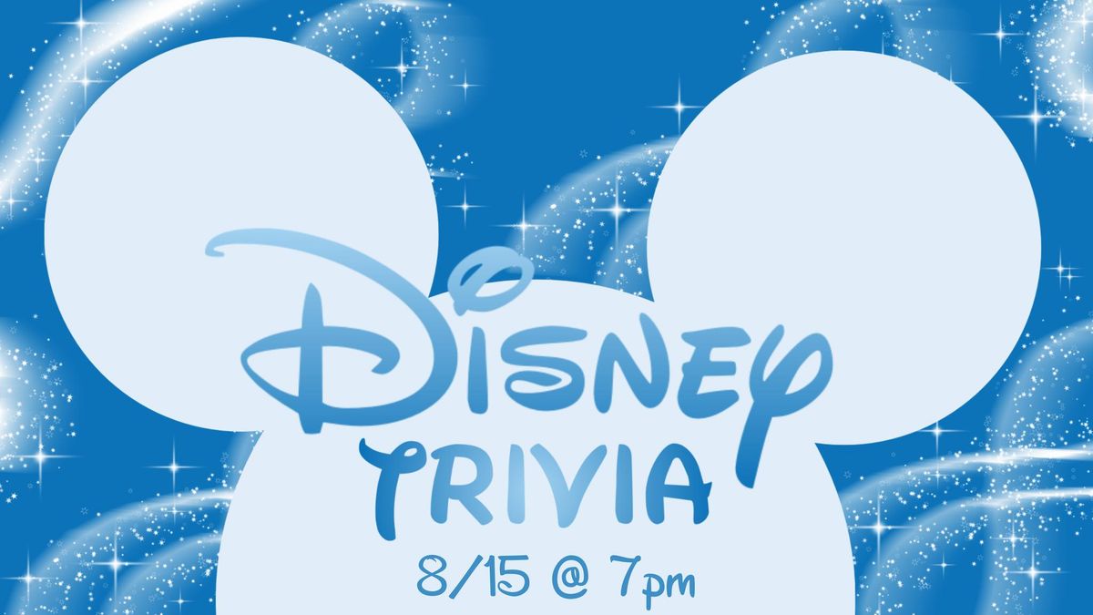 Trivia Night! Disney Edition 