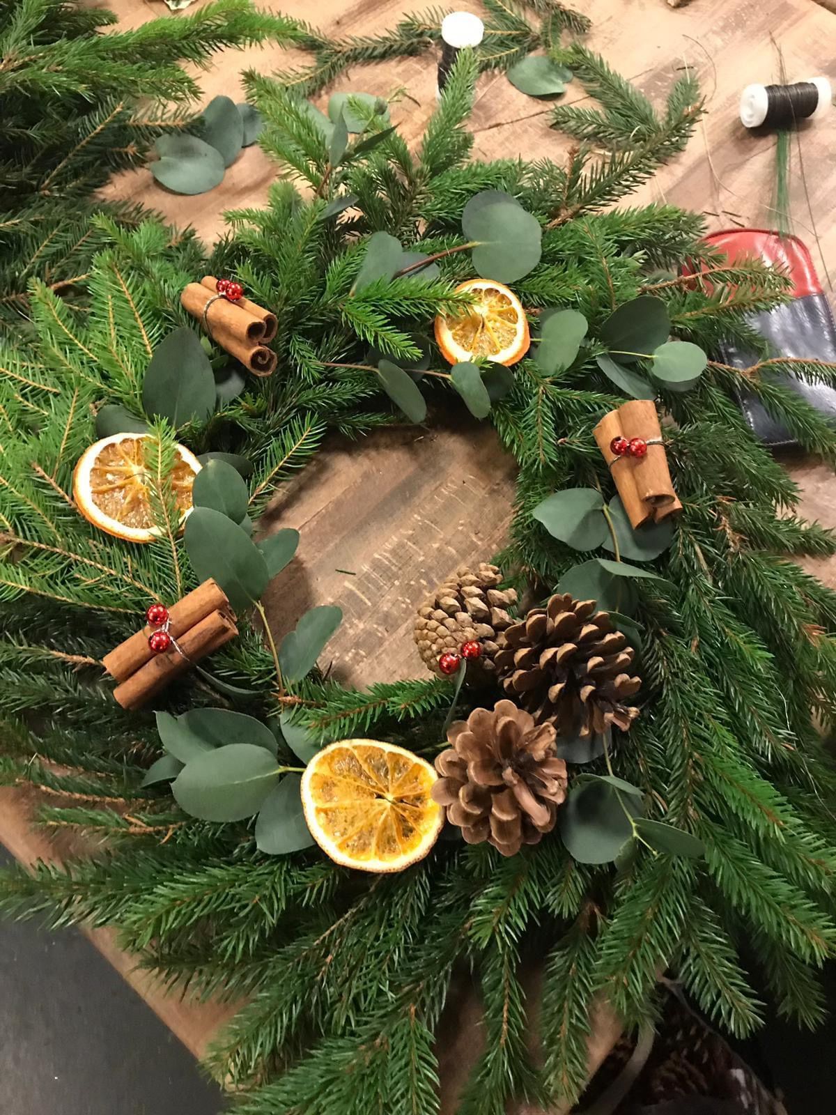 ADDITIONAL DATE ADDED - Christmas Wreath Making Workshop - Tuesday 10th December