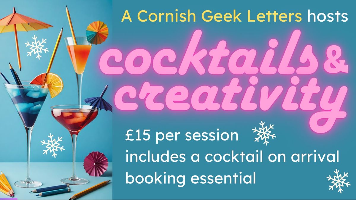 Cocktails & creativity - xmas decs