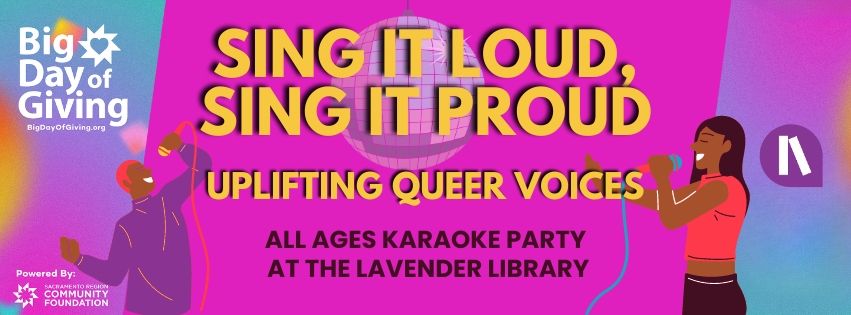 All ages karaoke at the Lavender Library!