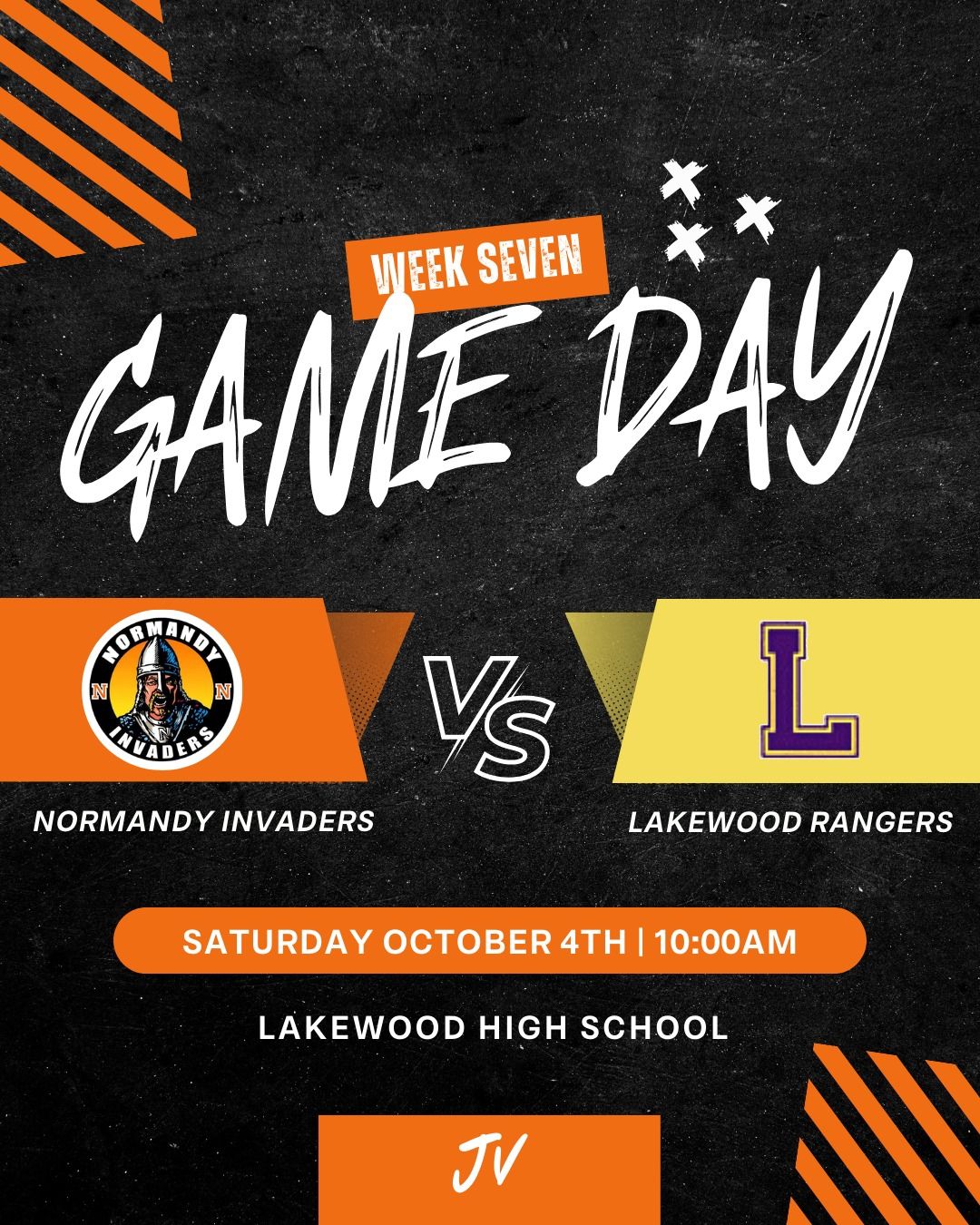 Junior Varsity vs. Lakewood Rangers