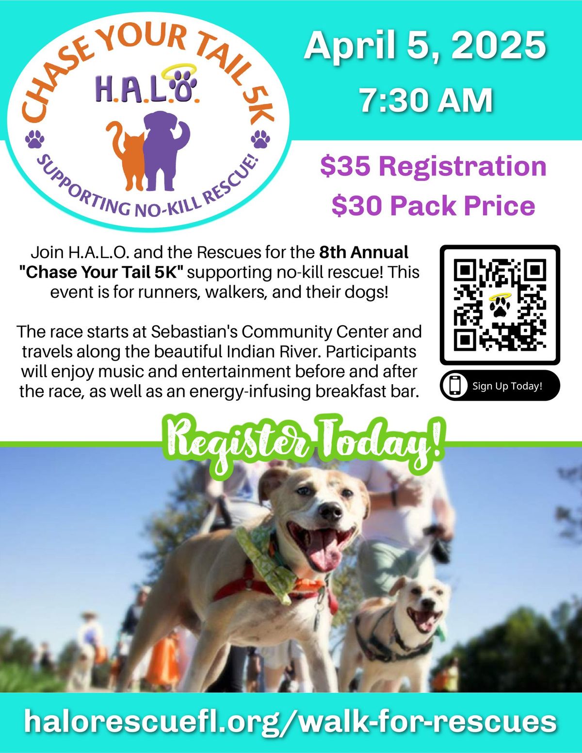 Chase Your Tail 5K Run\/Walk