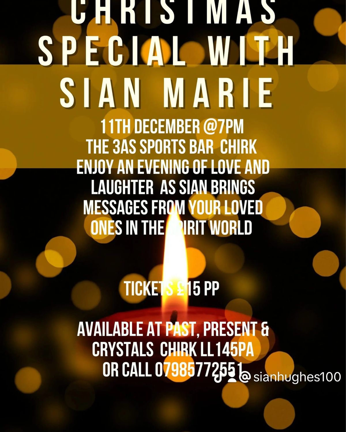 Christmas special evening of mediumship 